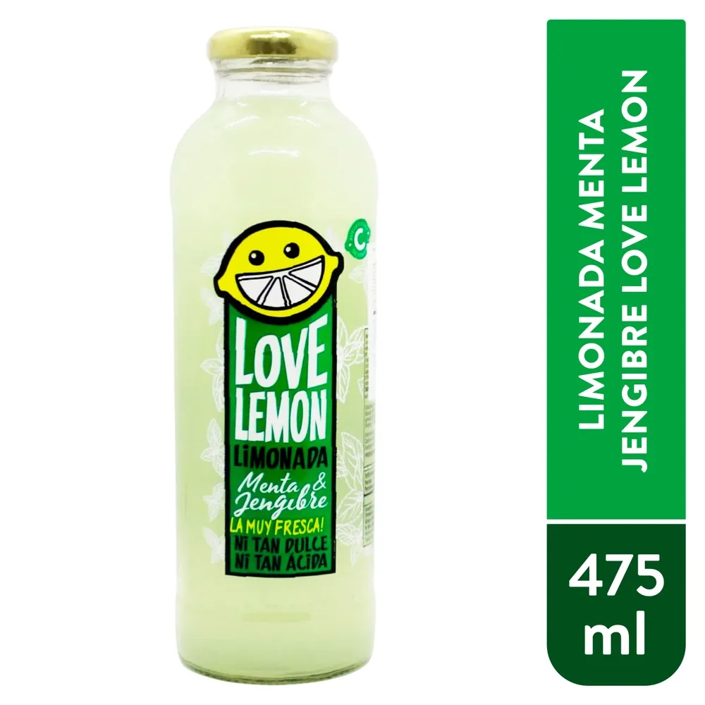 Love Lemon Menta y Jengibre 475ml