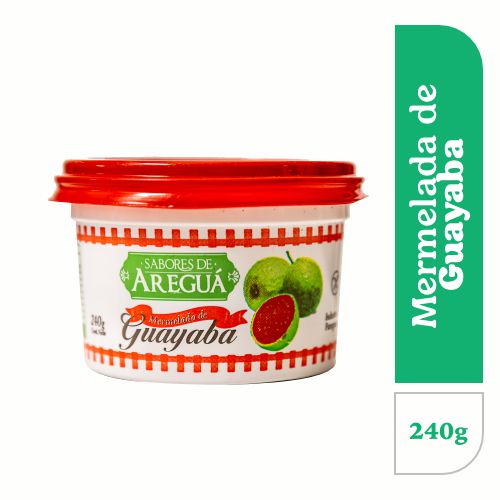 Mermelada Guayaba Pote Aregua 240g