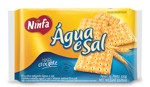 Galletita Ninfa Agua y Sal 350g