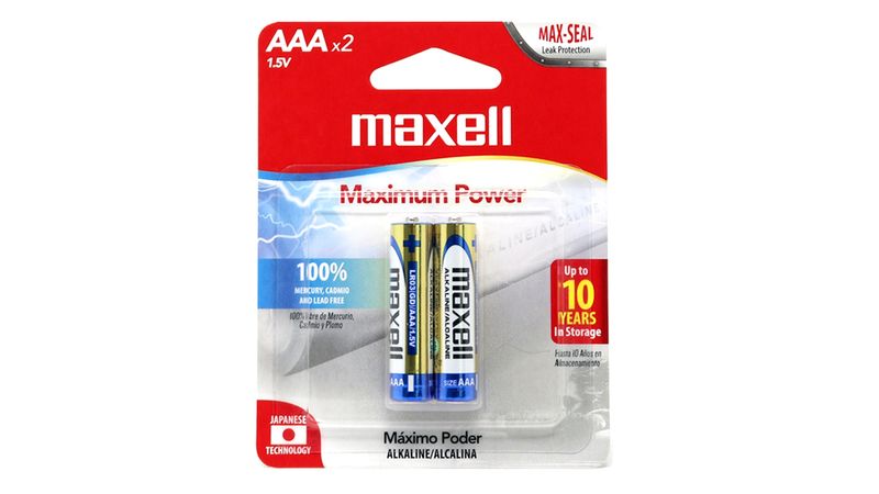 Maxell Pila Alkalina Aaa x2