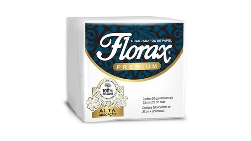 Servilleta de Papel Florax Chico 25cmx22