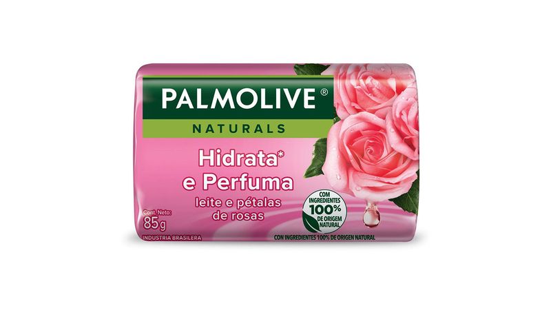 Palmolive Jabón Hidratante Perfum Rosa 85grx10