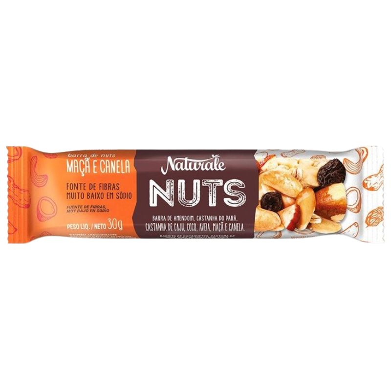 Barra de Mixed Nuts Nueces y Canela 30g