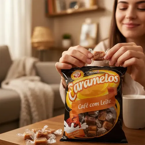Caramelo Simon Masticable Cafe/leche 500g