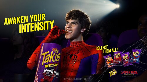 Takis Fuego Spider-Man 49g