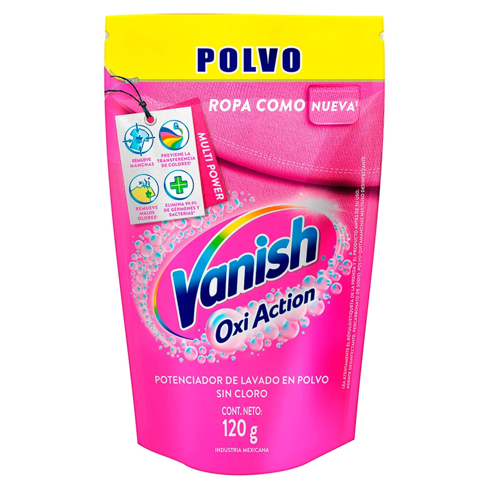Vanish Polvo Rosa 120g