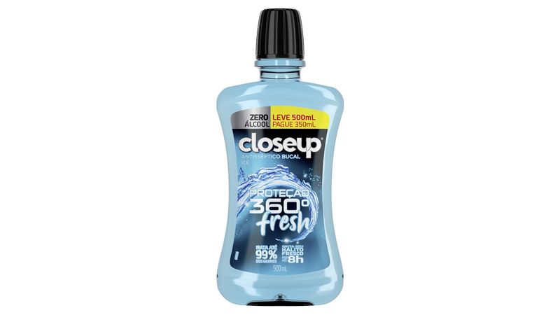 Close Up Enx Bucal Ice con Alcohol 500ml