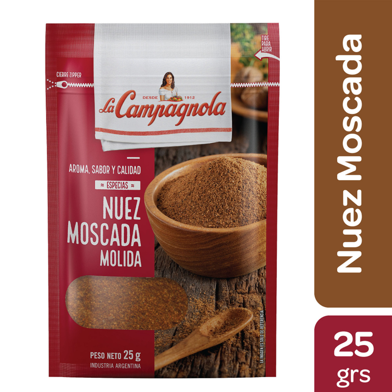 Nuez Moscada Mol. 10x25g