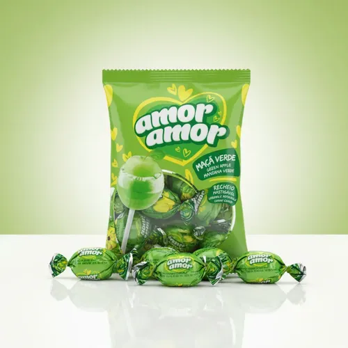 Chupetín Peccin Amor Man/verde 480g