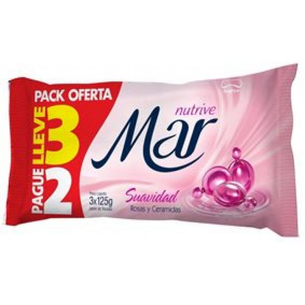 Mar Nutrive Rosa x3 125g