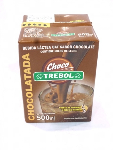 Chocolatada Uat Square Trebol 1/2l