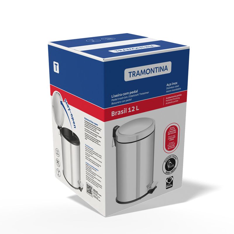 Basurero con Pedal 12L