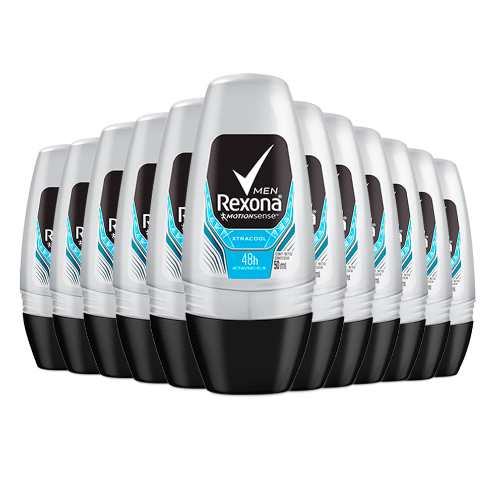 Desodorante Rex Roll Men Xtracool 12x50ml
