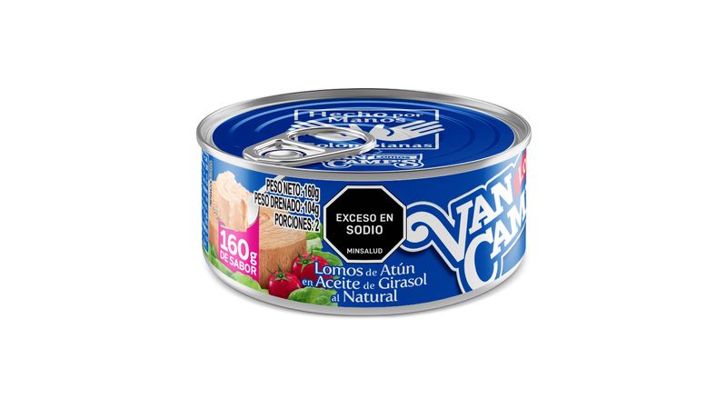 Atún Van Champ´s en Agua Lata 160g