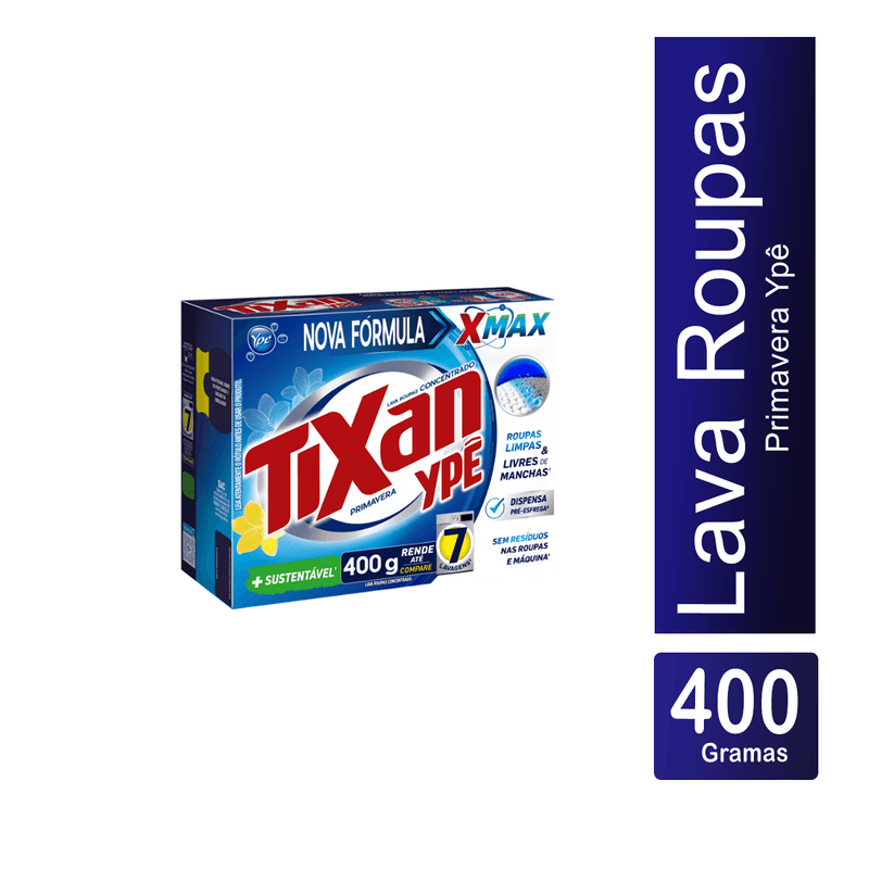 Jabón en Polvo Tixan Box 400grx24 Primav