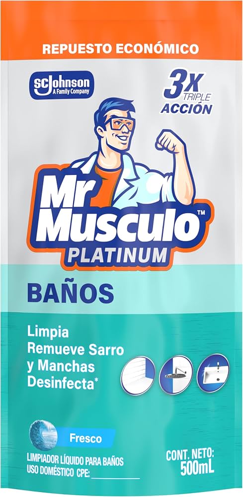 Mr Musculo Total Balo con Gat. 500ml