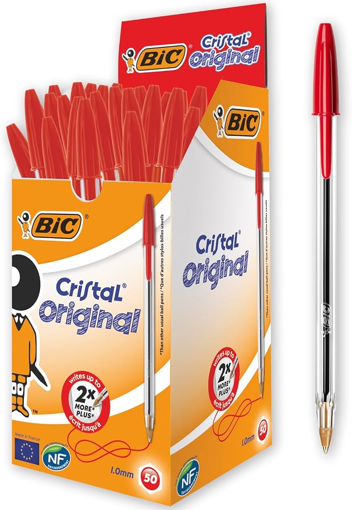 Boligrafo Bic Cristal Rojo Norm Dp50