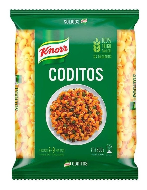 Knorr Fideo Coditos 15x400g