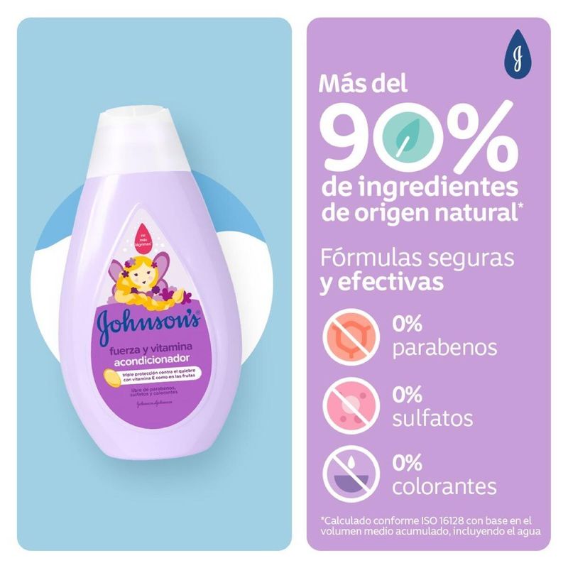 Jnj Baby Acondicionador Fuerza y Vitamina 200ml