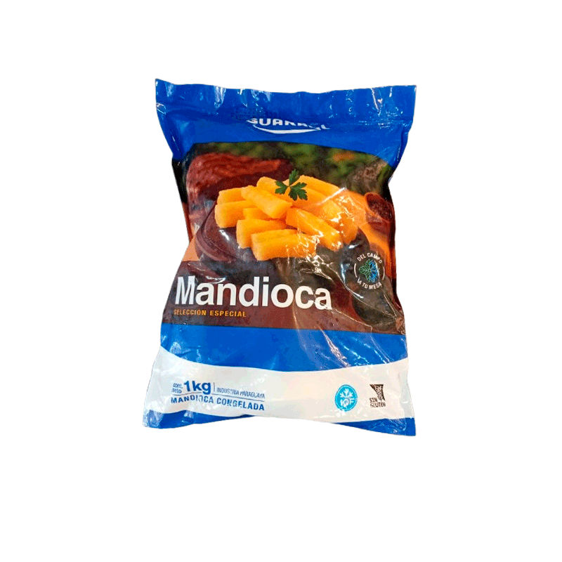 Mandioca Pelada Guarani 1kg