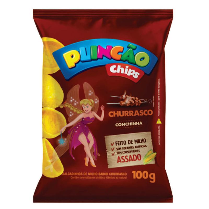 Pipoca Crun Sabor Chipa 100g