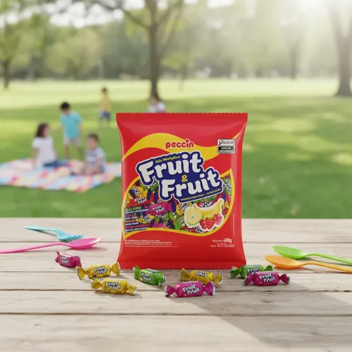 Caramelo Peccin Fruit Fruit 400g
