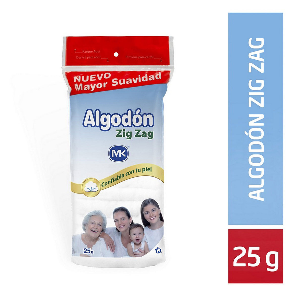 Algodón Zig Zag x 65g