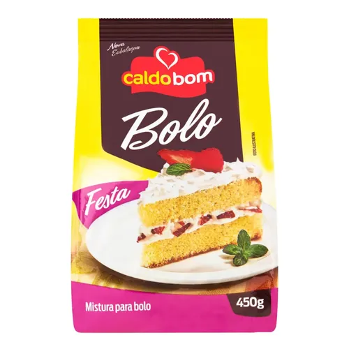 Mezcla para Bolo Caldo Bom Coco 400g