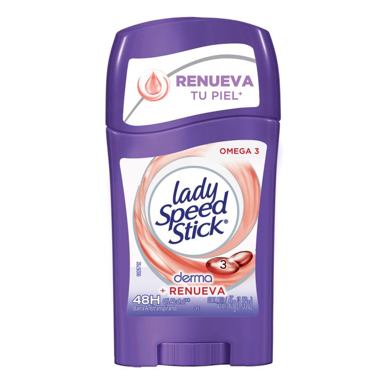 Lady Speed Stick Barra Derma Omega 3 45g