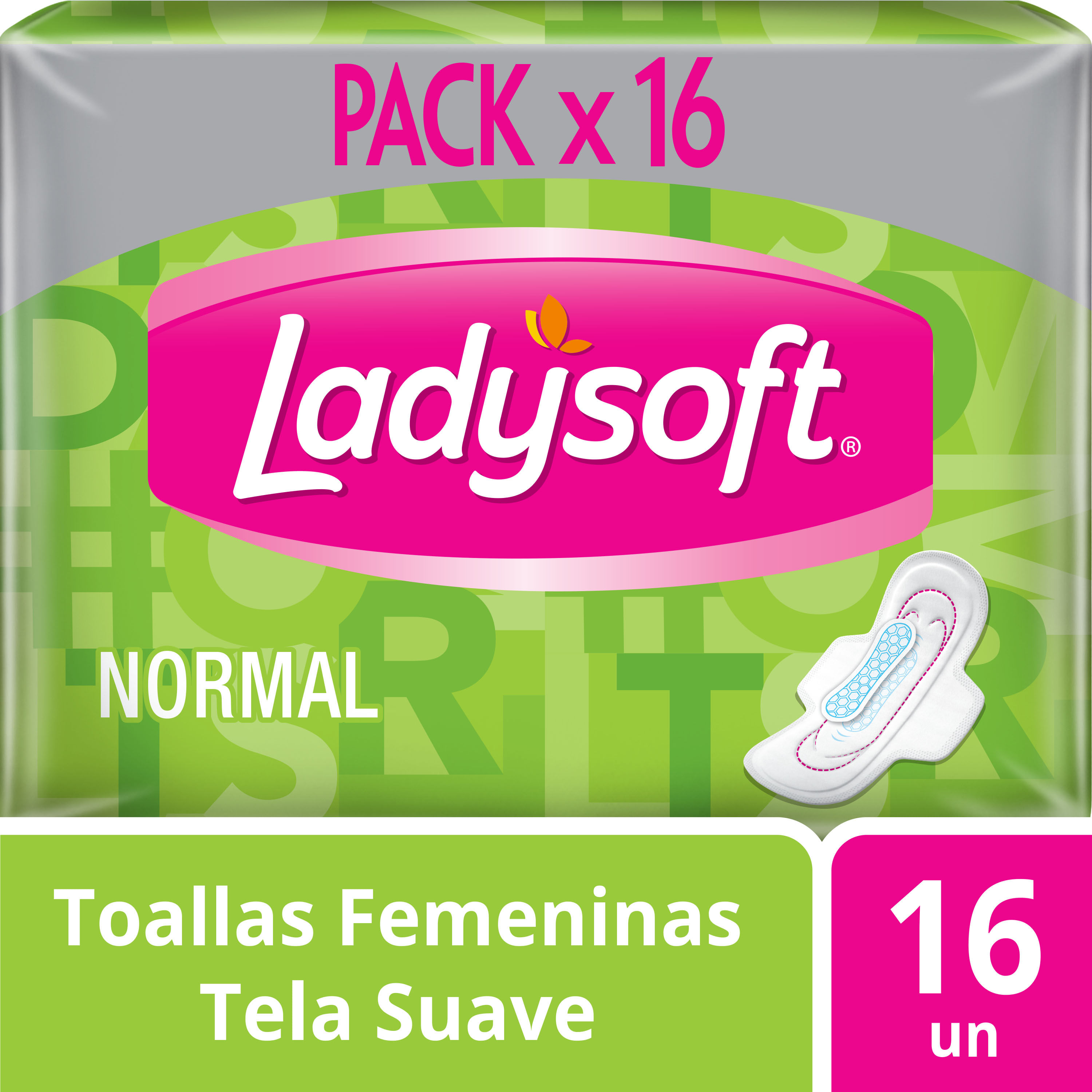 Ladysoft Toalla Normal Un 18x16