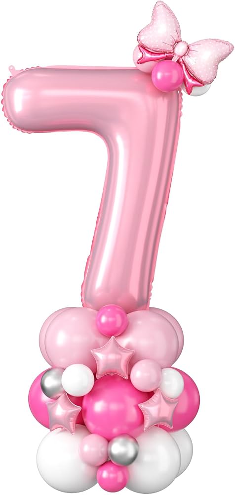 Globo 7 Rosa Claro