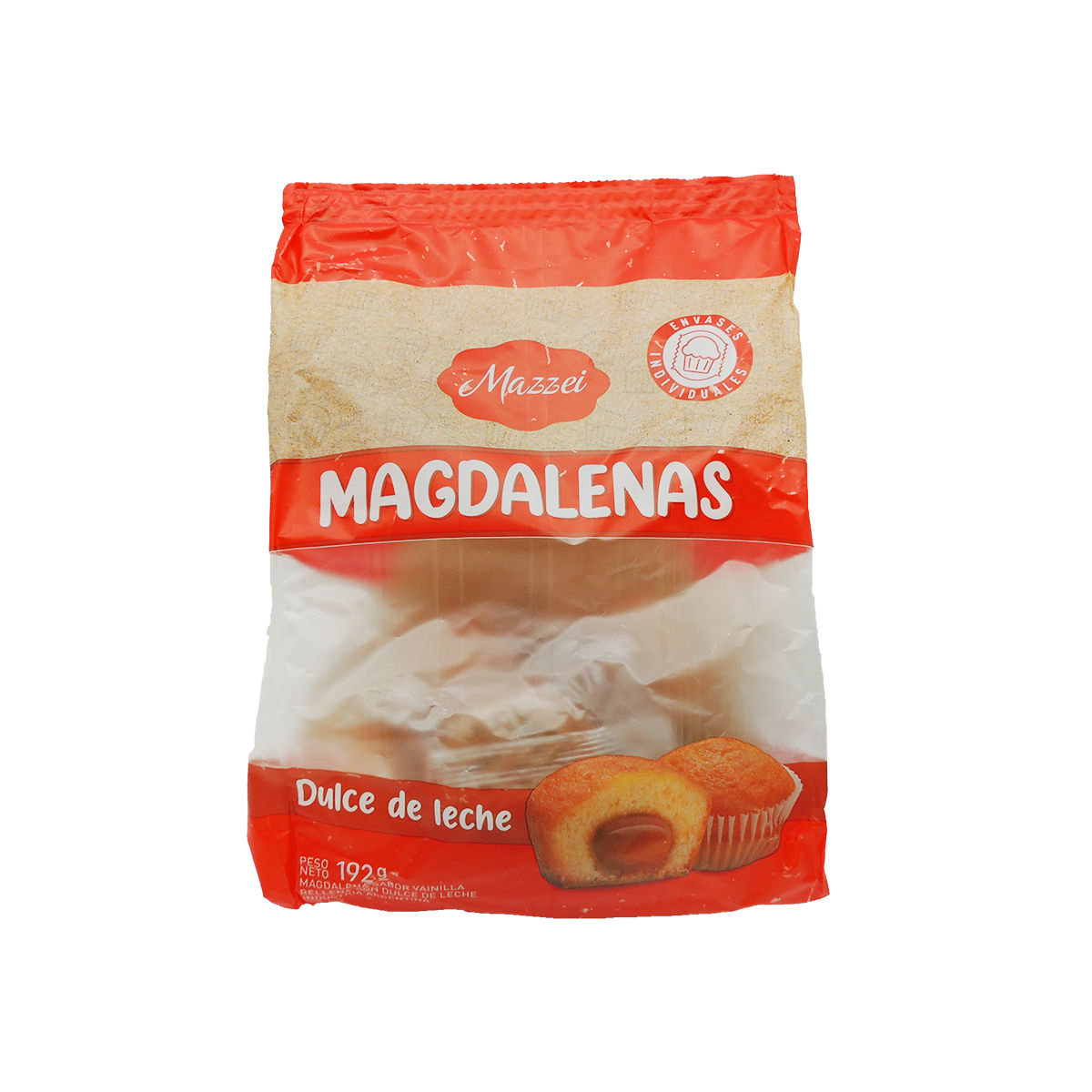 Magdalena con Relleno Dulce Leche Mazzei