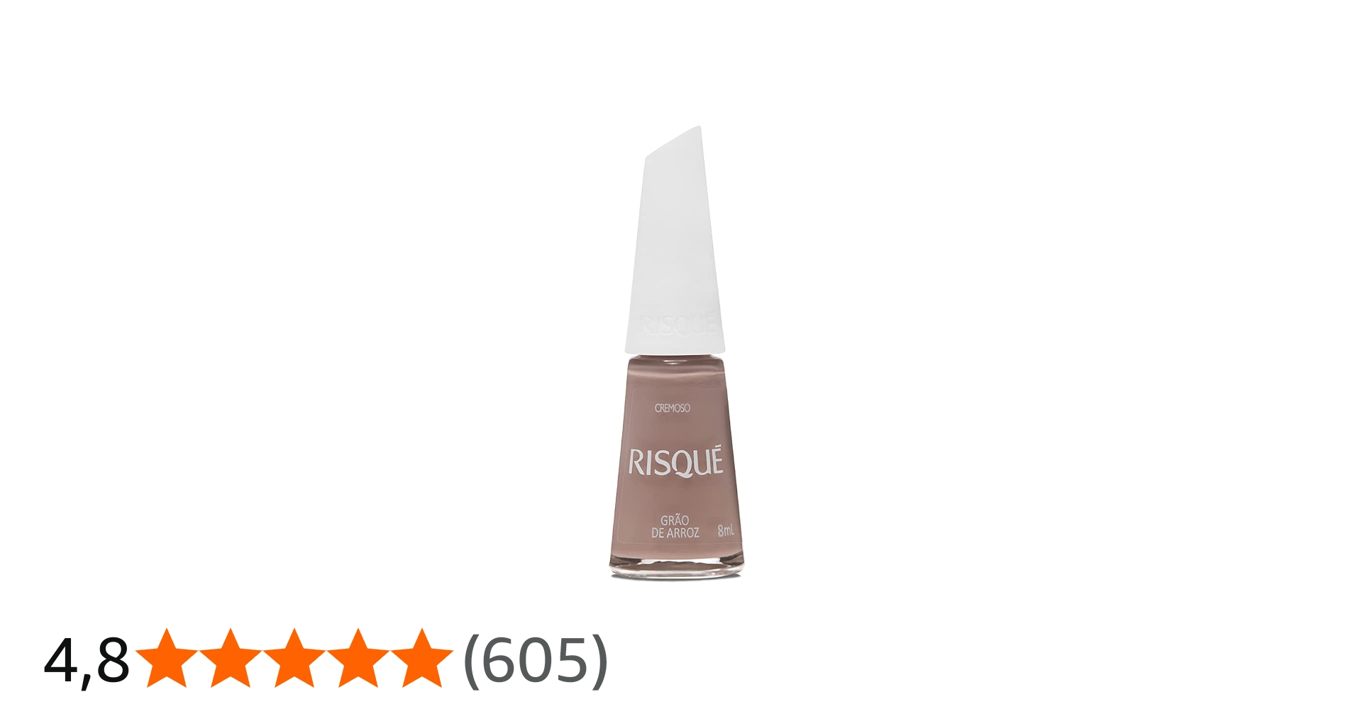 Esmalte Risque sin Bl Grao de Arroz 8ml