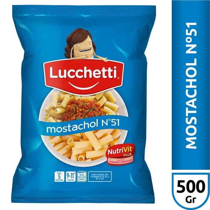 Fideo Mostacholi 5kg