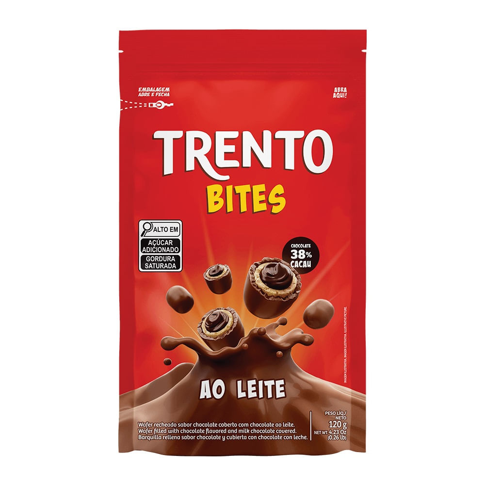 Chocolate Trento Bites Pouch Cho 120g