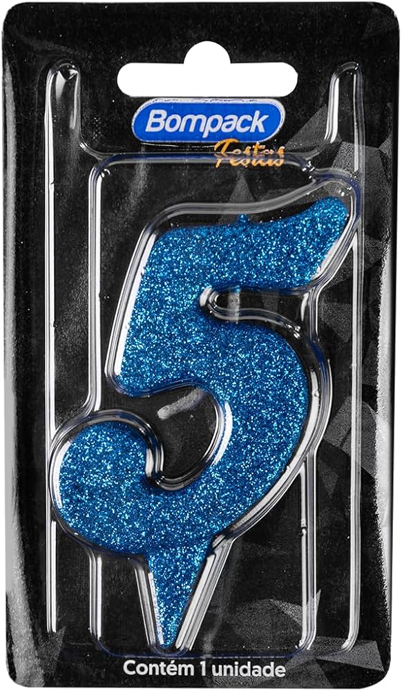Vela N° 5 - Azul Bompack