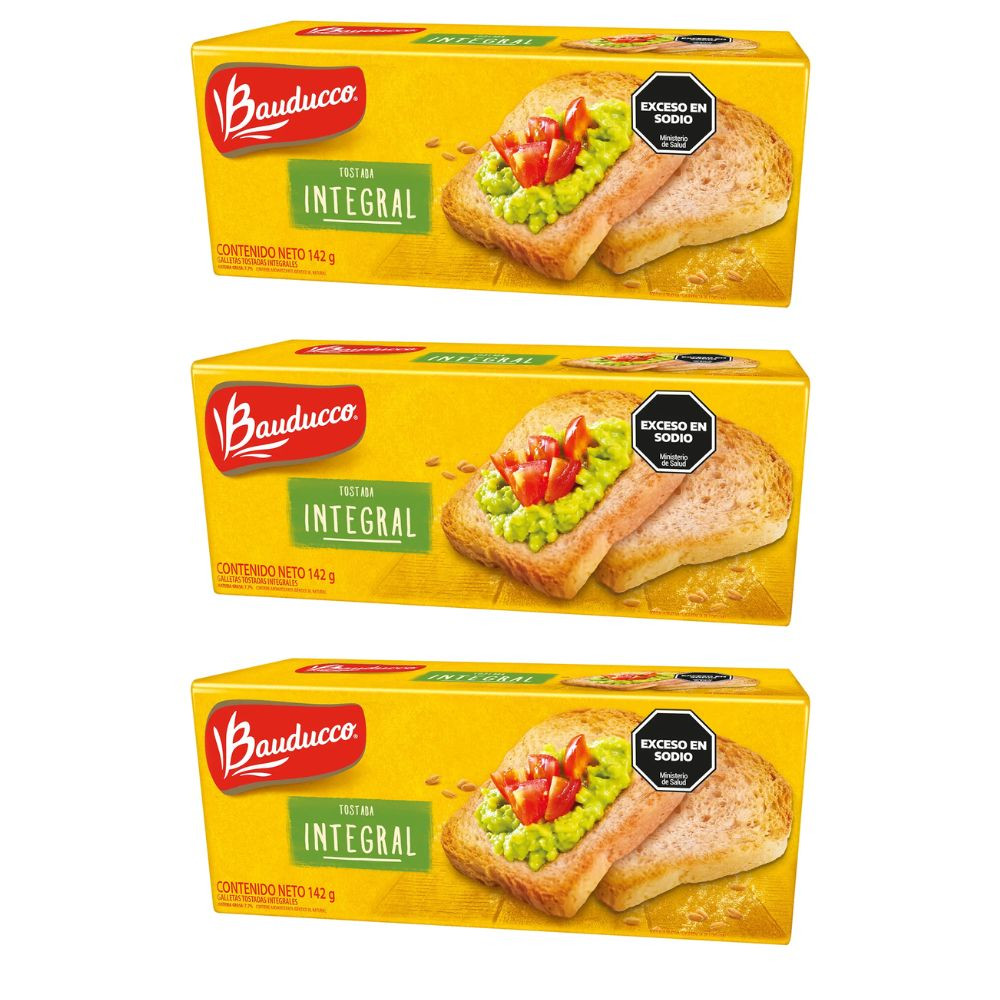 Tostada Integral Bauducco 142g