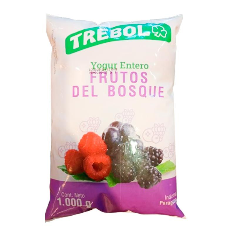 Yogurt Entero Frutos del Bosque 350g