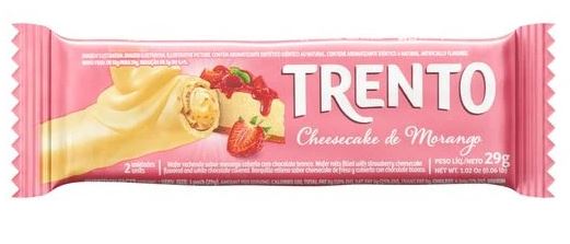 Chocolate Trento Relleno Che/cake/morango 29g