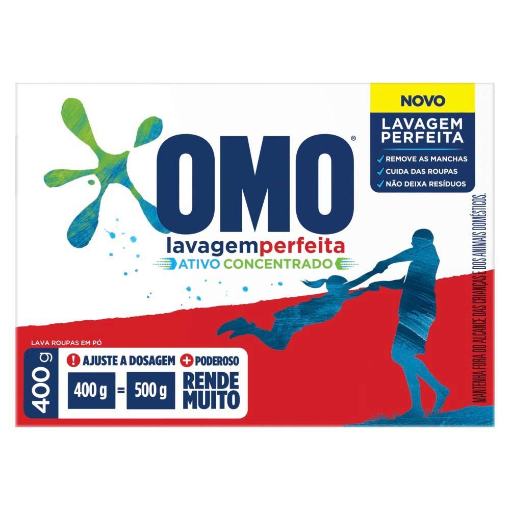 Omo Dt Polvo Lavado Perfecto Bg 27-400g