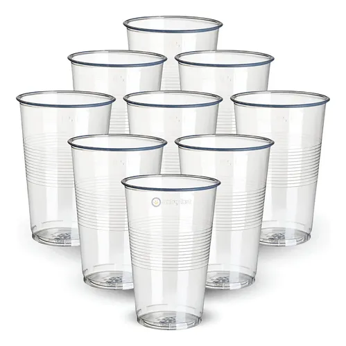 Tp. Vaso Des. Transp. 180ml x100