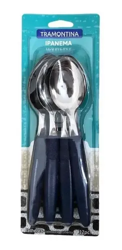 Cuchara Ipanema Azul Tramontina 12pz