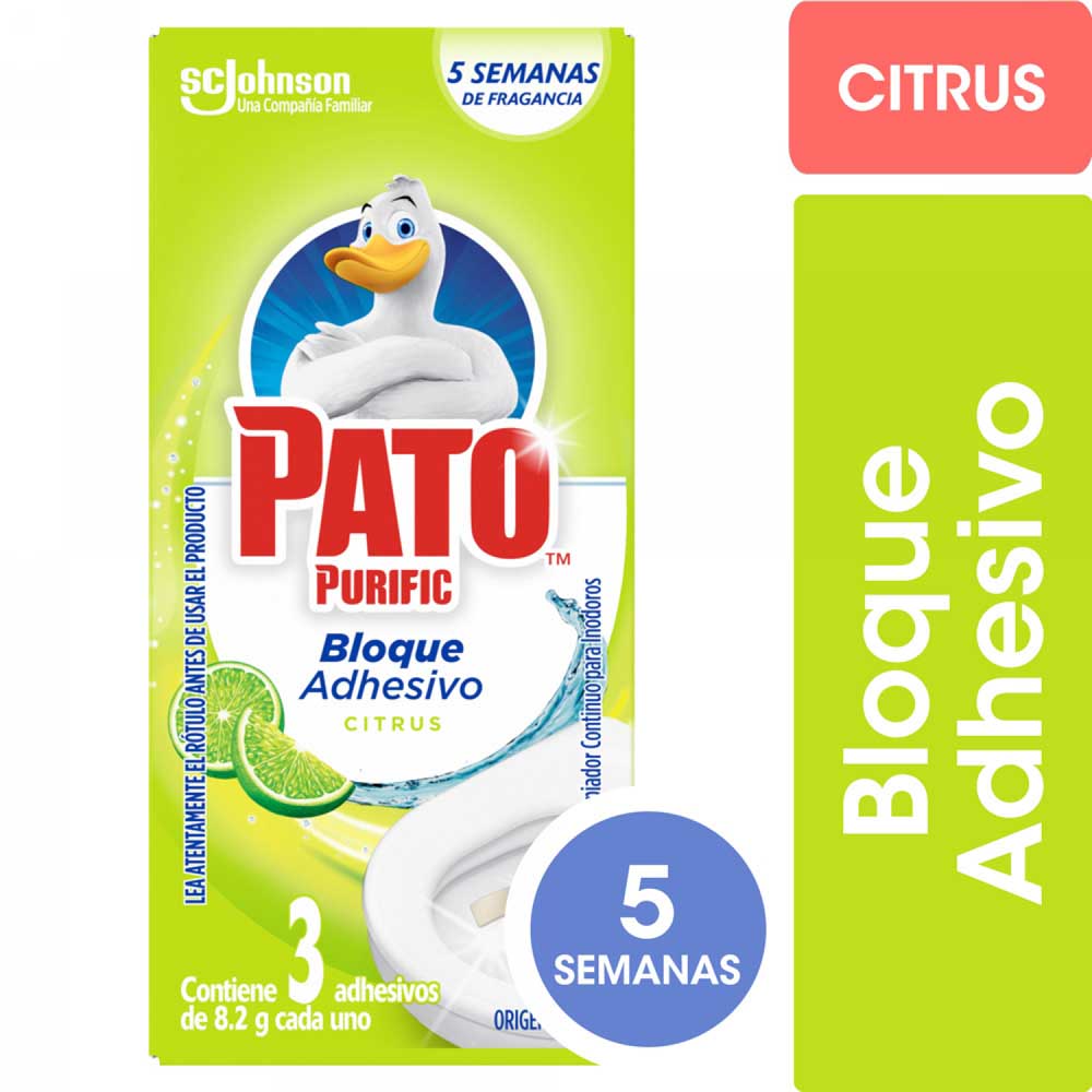 Pato Adh para Inodoro Citrus 24,6g x24