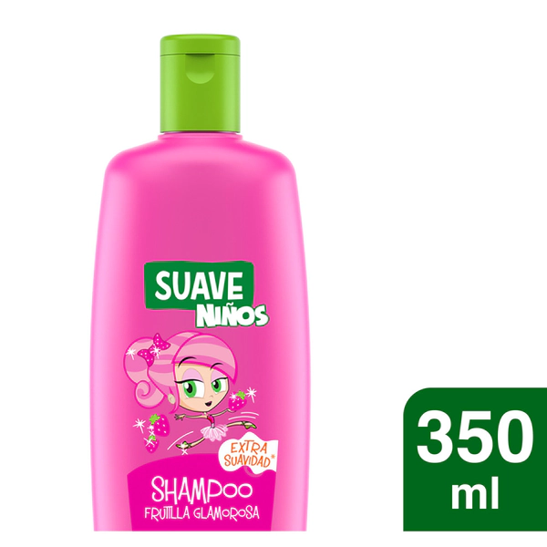 Suave Kids Shampoo Frutilla Glamorosa 350g