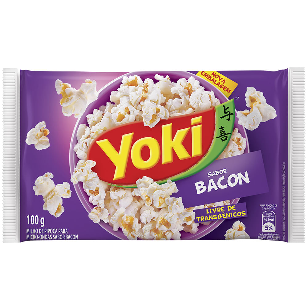 Pipoca Micro Bacon Kinino 100g
