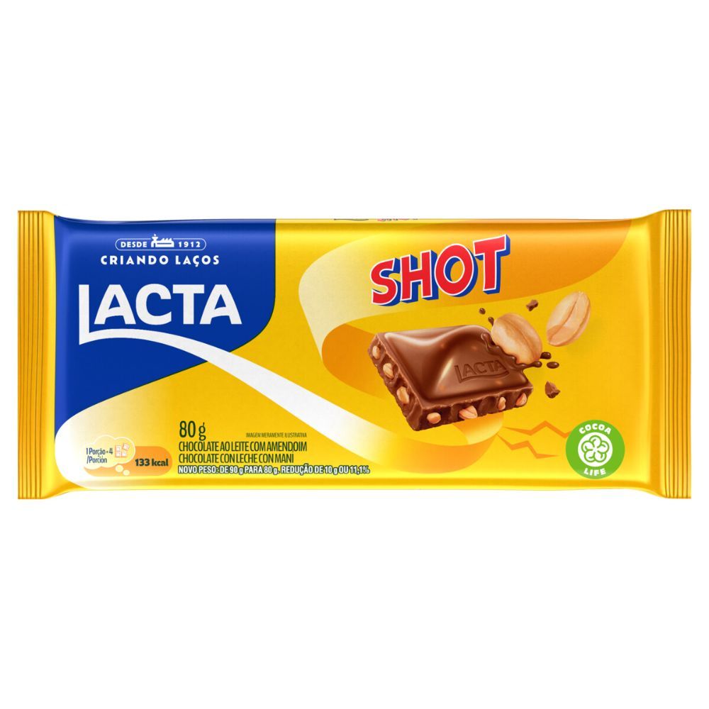 Lacta Shot Tableta 80g