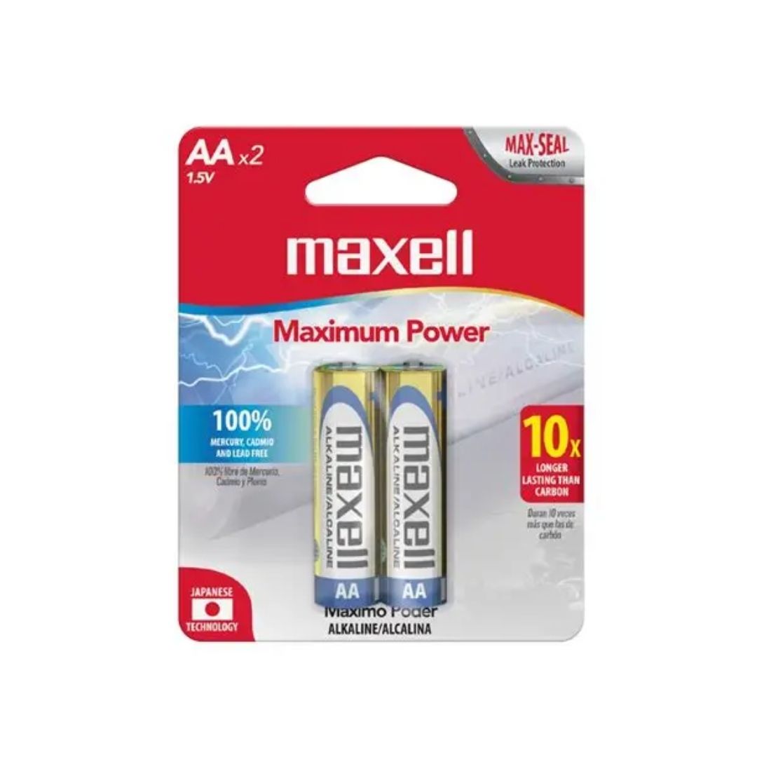 Maxell Pila Alkalina x2