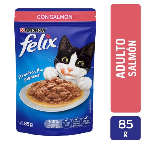 Felix Gatitos de Salmon en Salsa 15x85g