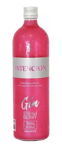 Gin Strawberry Intencion 900ml