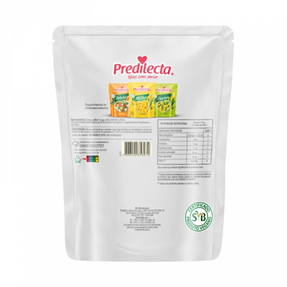 Dueto Predilecta Sachet 170g